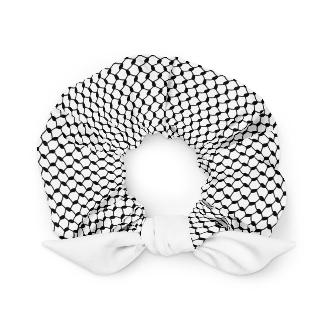 Palestinian Keffiyeh Scrunchie