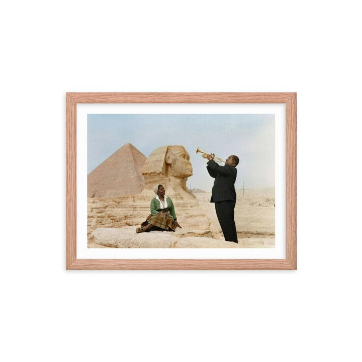 Louis Armstrong at Giza - Native Threads