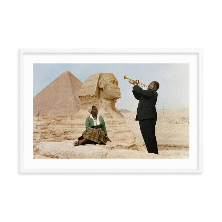Louis Armstrong at Giza - Native Threads