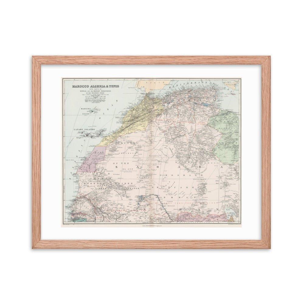 Morocco Map
