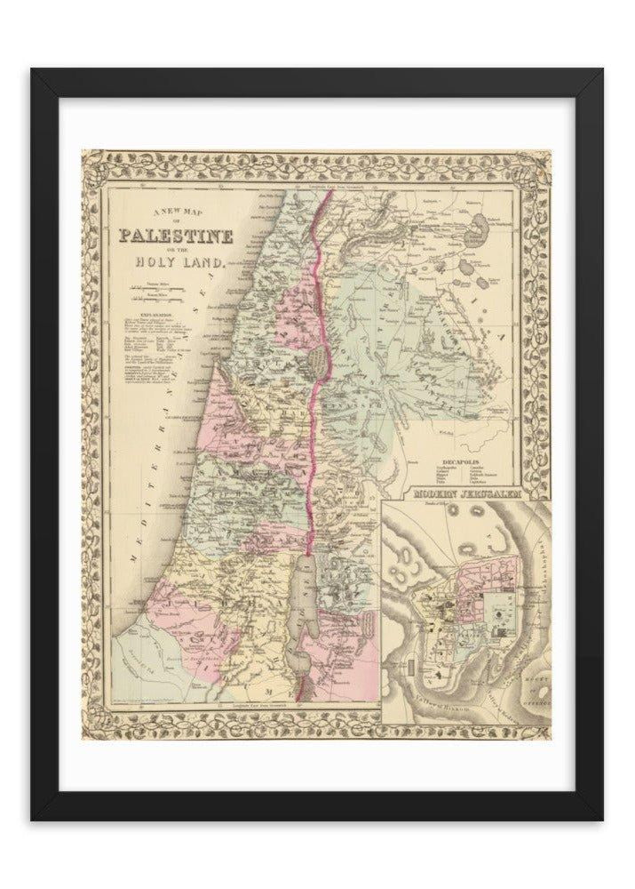Palestine Map