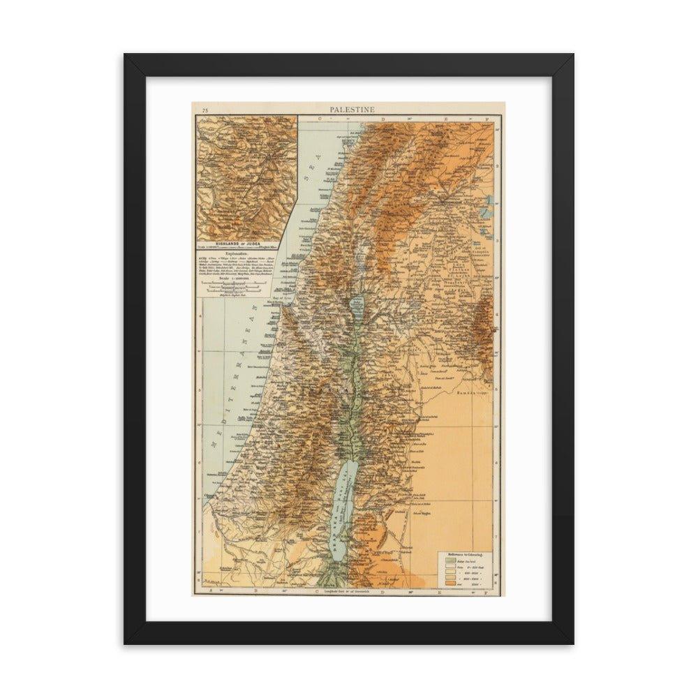 Palestine Map