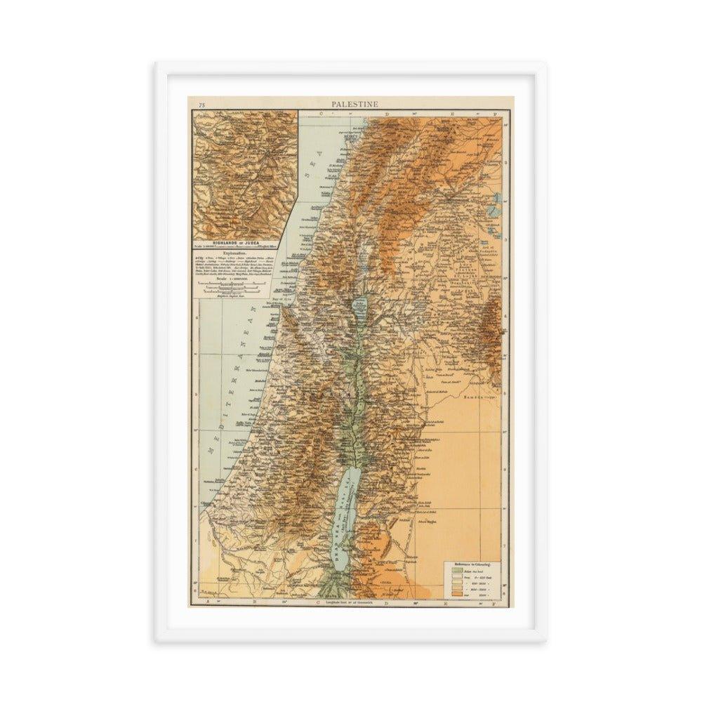 Palestine Map