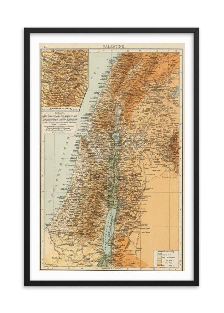 Palestine Map