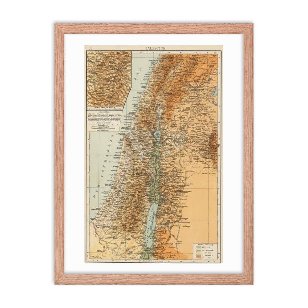 Palestine Map