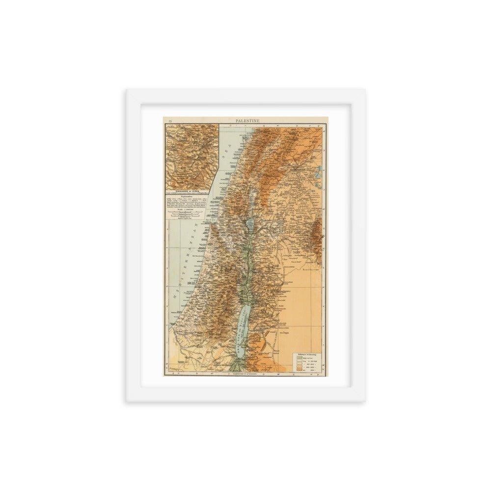 Palestine Map