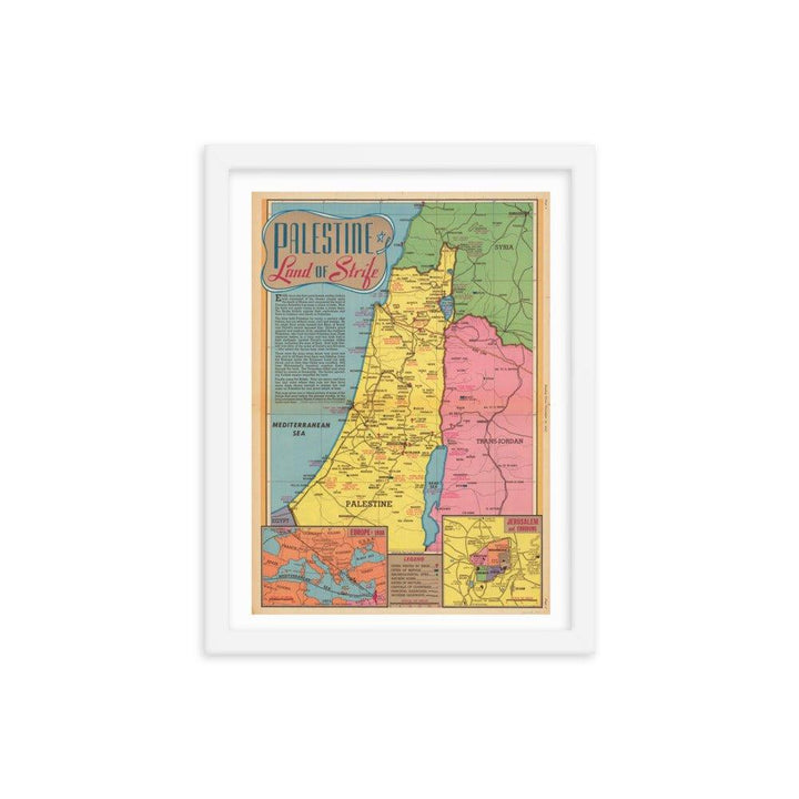 Palestine Map