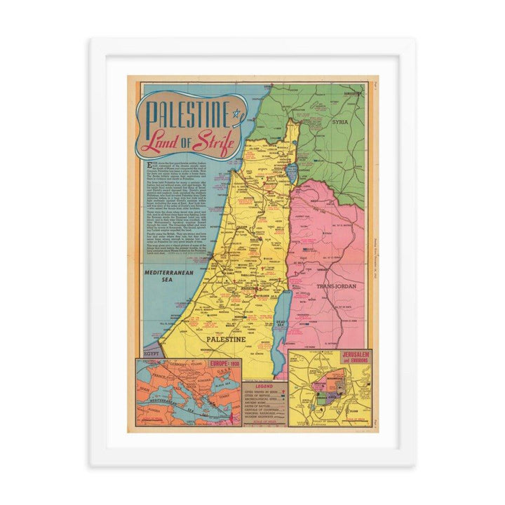 Palestine Map