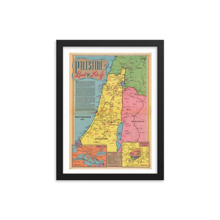 Palestine Map