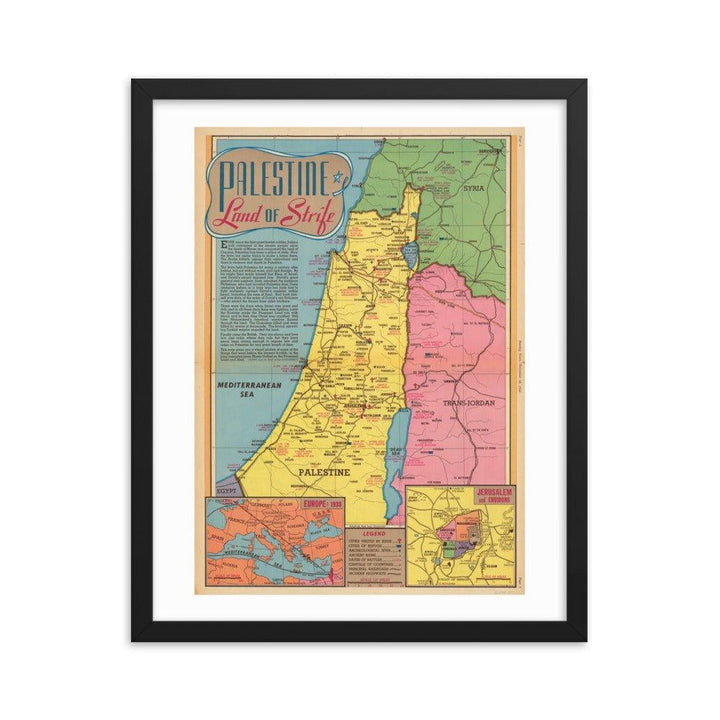 Palestine Map