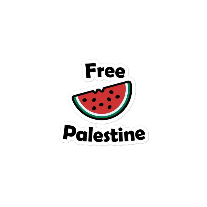 Free Palestine watermelon Sticker