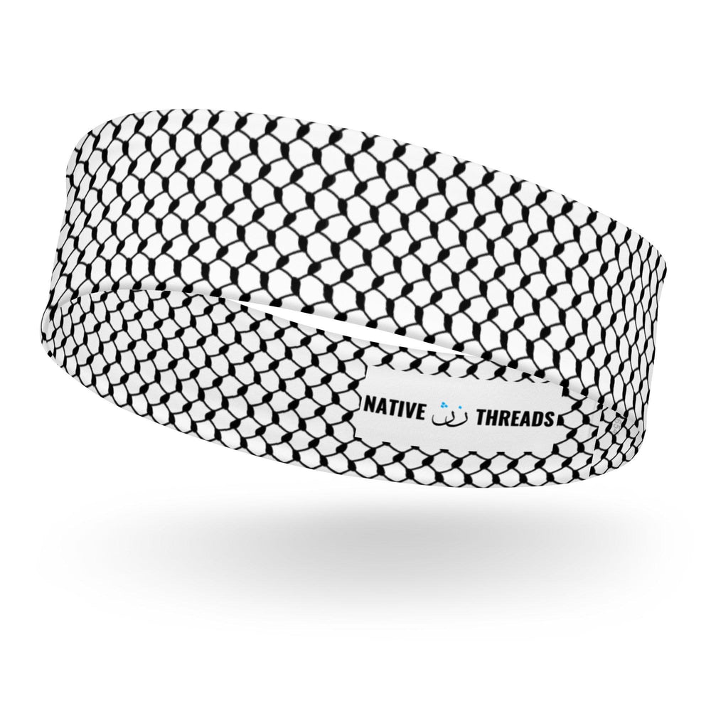 Palestine Keffiyeh (also kufiya or keffeiyah) Headband