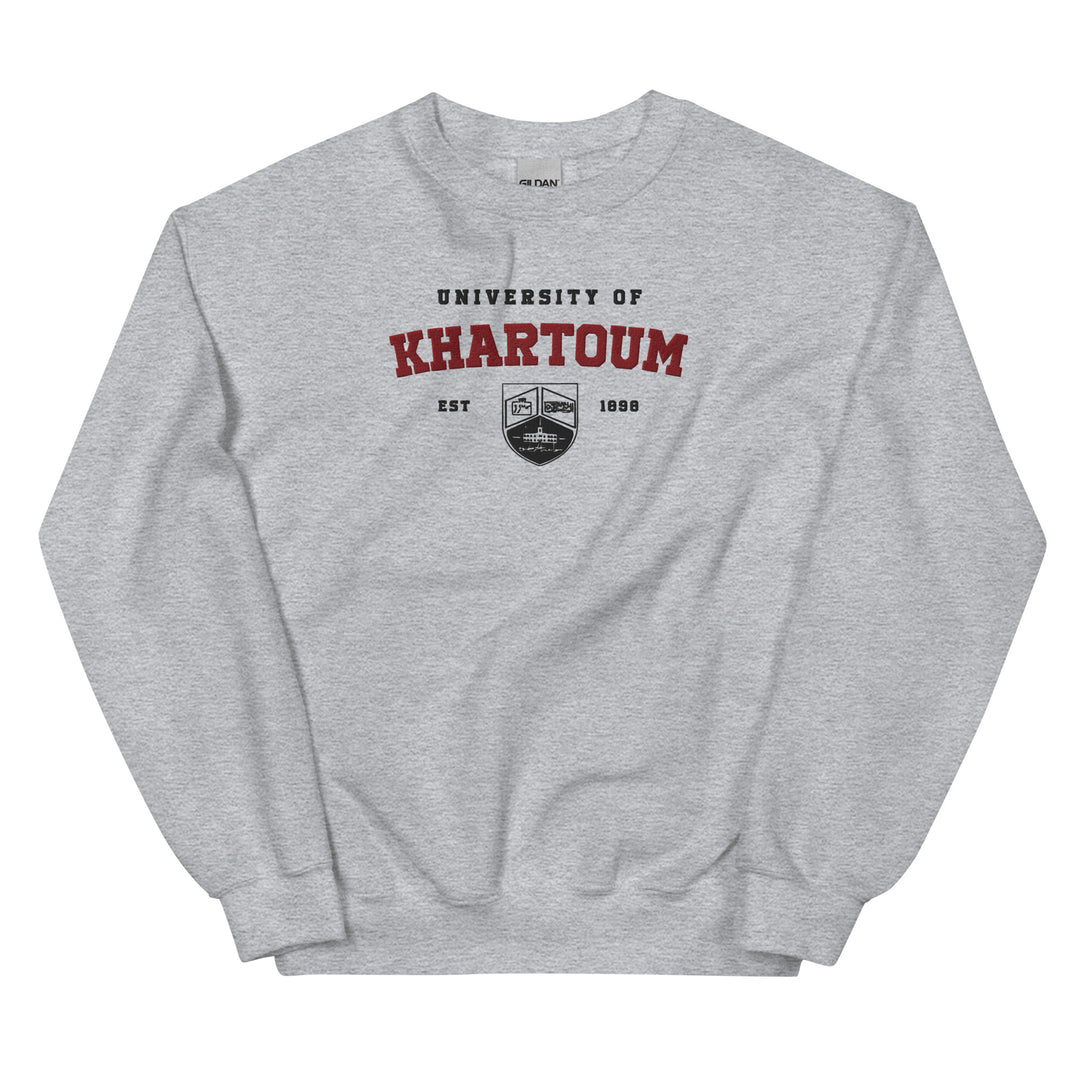 University of Khartoum Collegiate Embroidered Sweater
