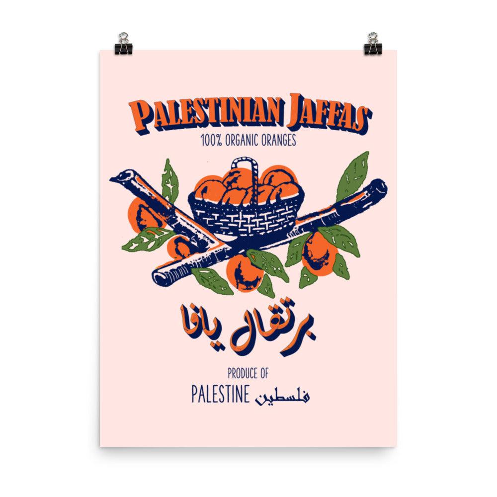 Palestine jaffas poster