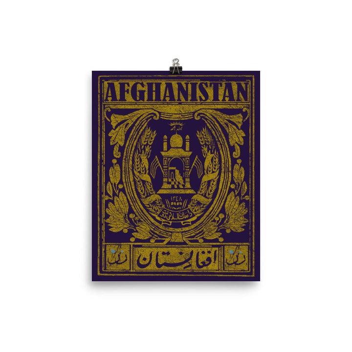 Afghanistan Postcard - Poster - Native Threads Palestine clothing