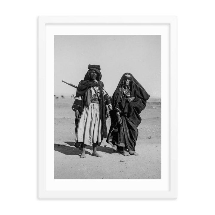 Bedouin Sweethearts Frame Palestine artwork