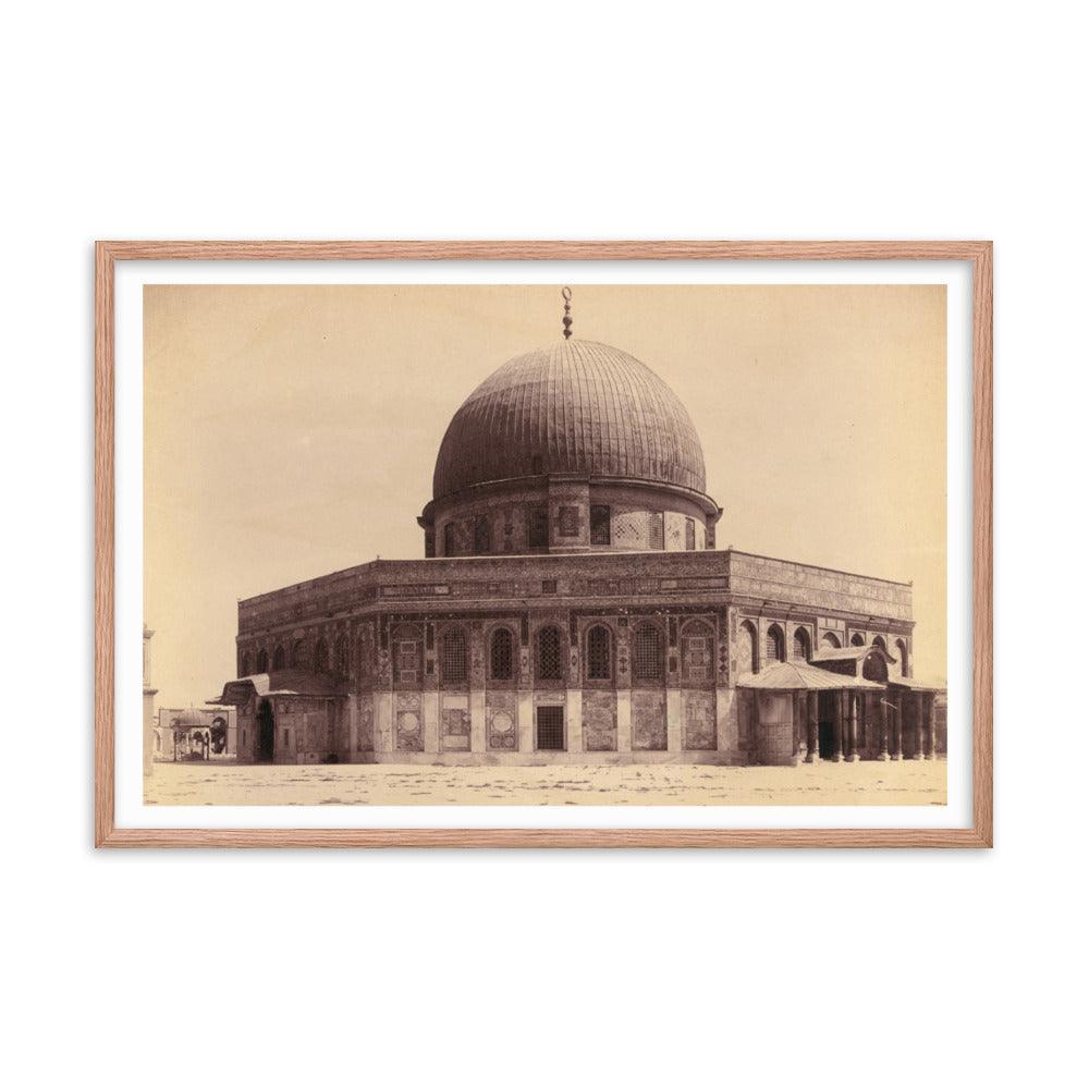 Dome of the Rock Frame Palestine artwork