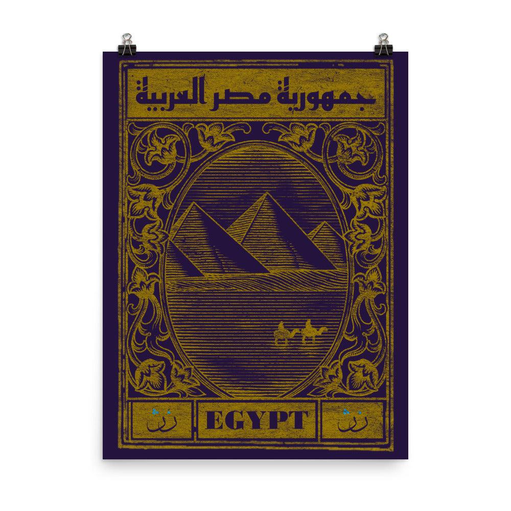 Egypt Postcard  Poster