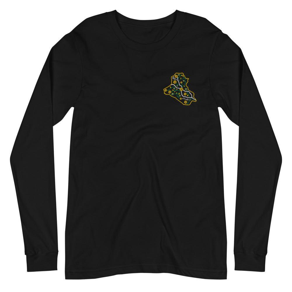 Embroidered Iraq - Long Sleeve - Native Threads Palestine clothing