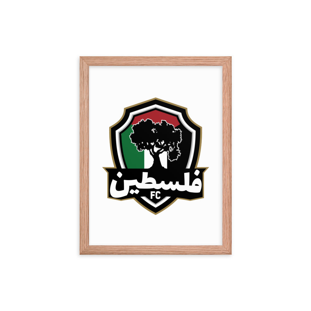 palestine jersey framed print