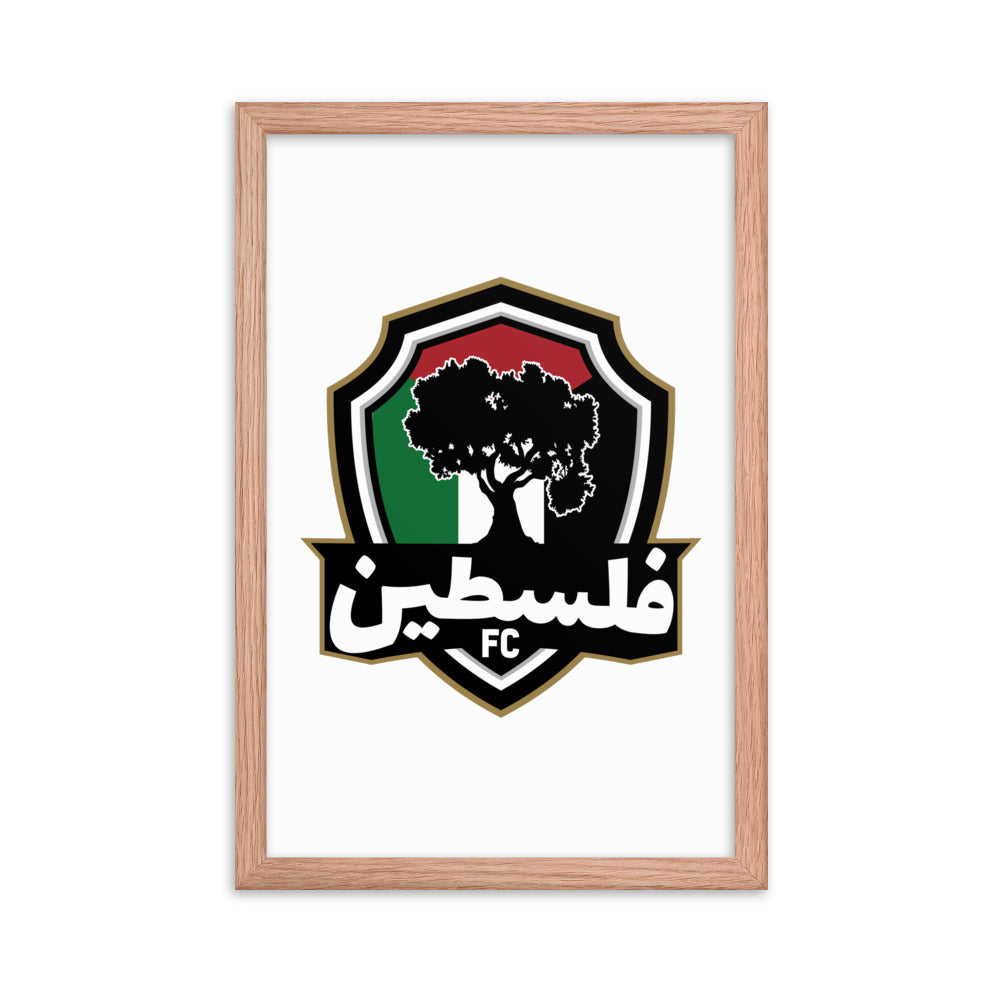 palestine jersey framed print