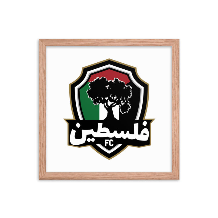 palestine jersey framed print