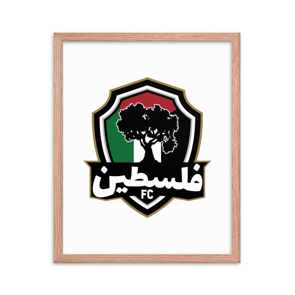 palestine jersey framed print