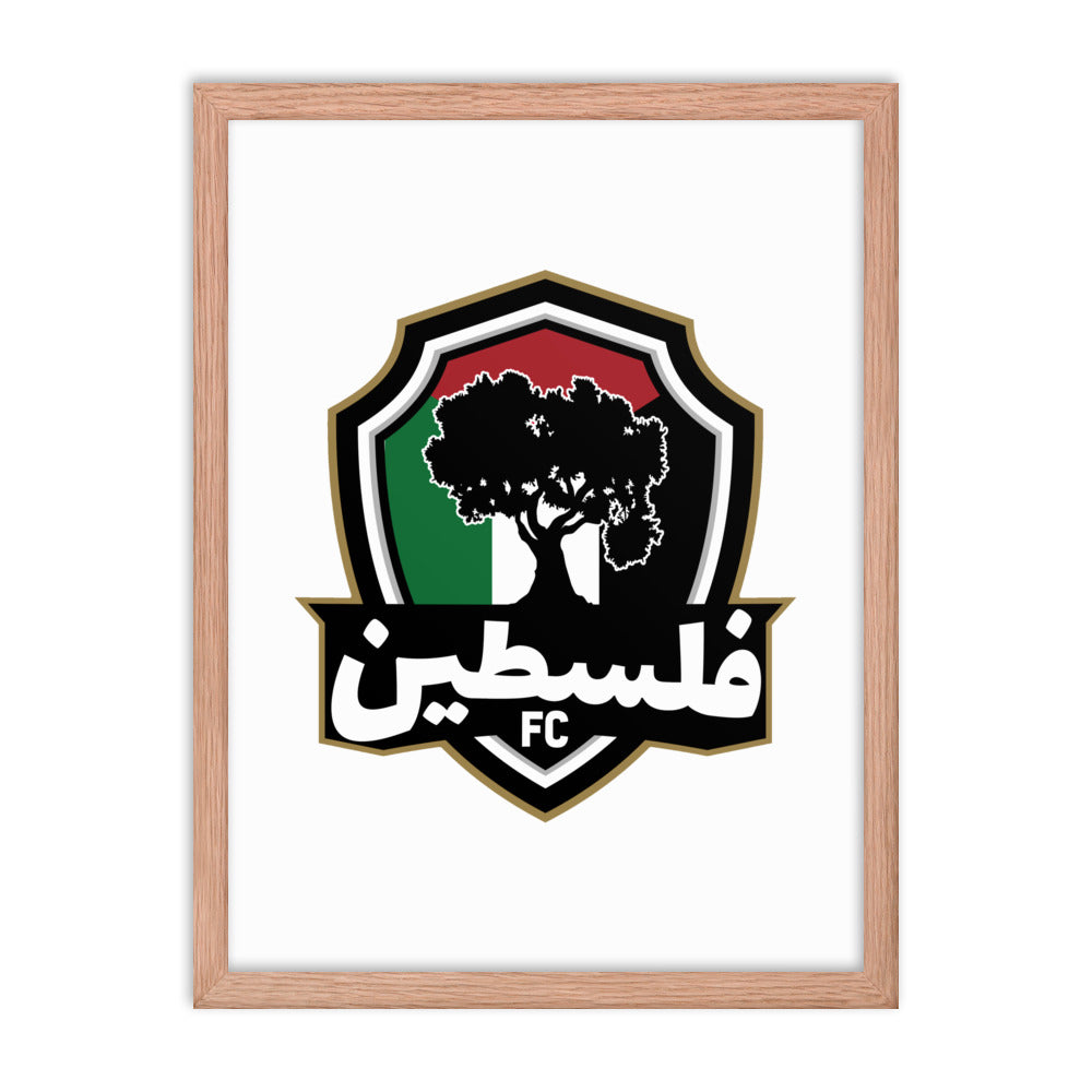 palestine jersey framed print