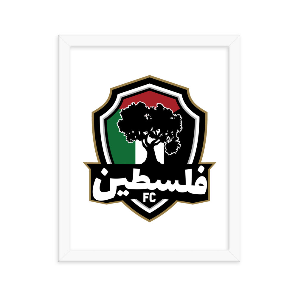 palestine jersey framed print