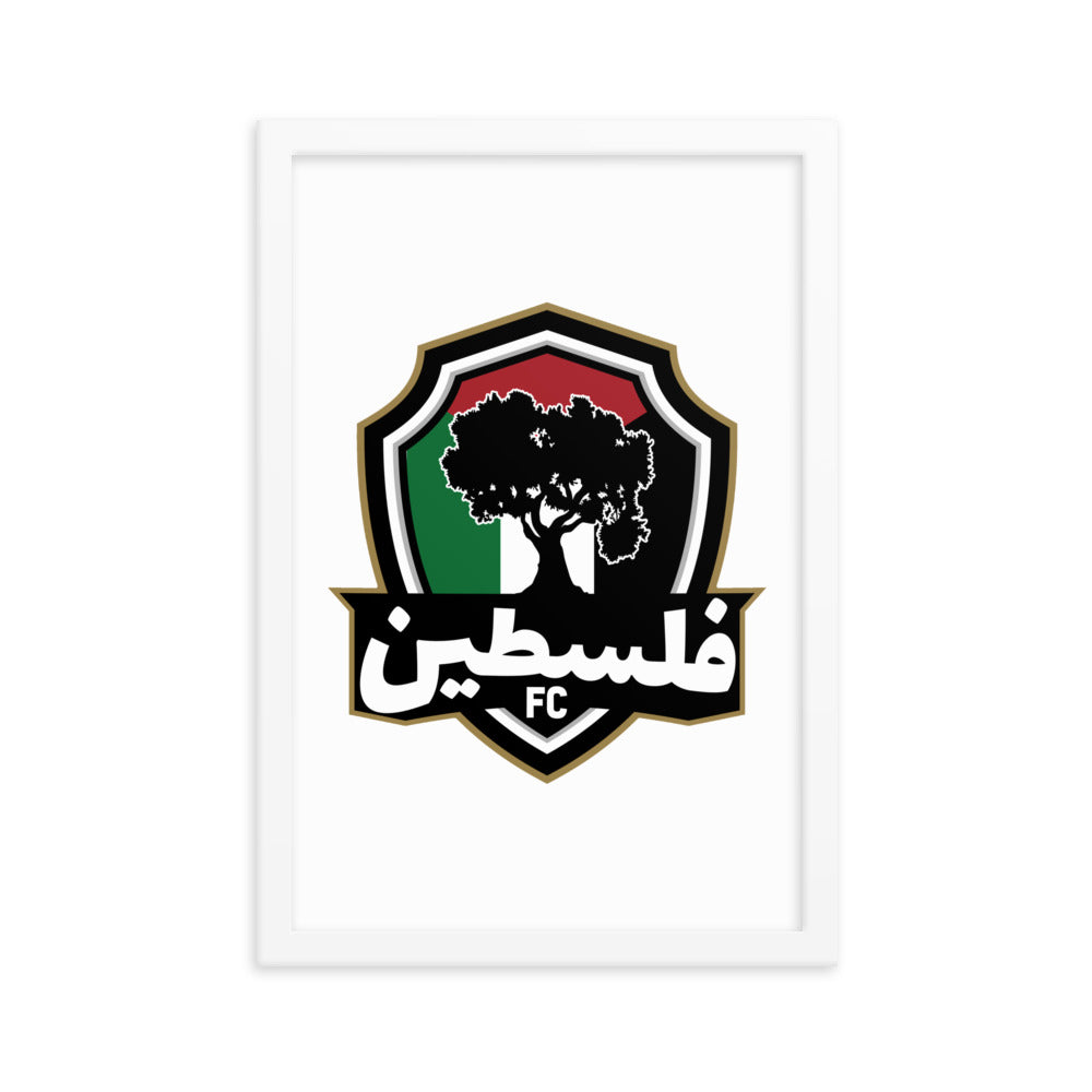 palestine jersey framed print