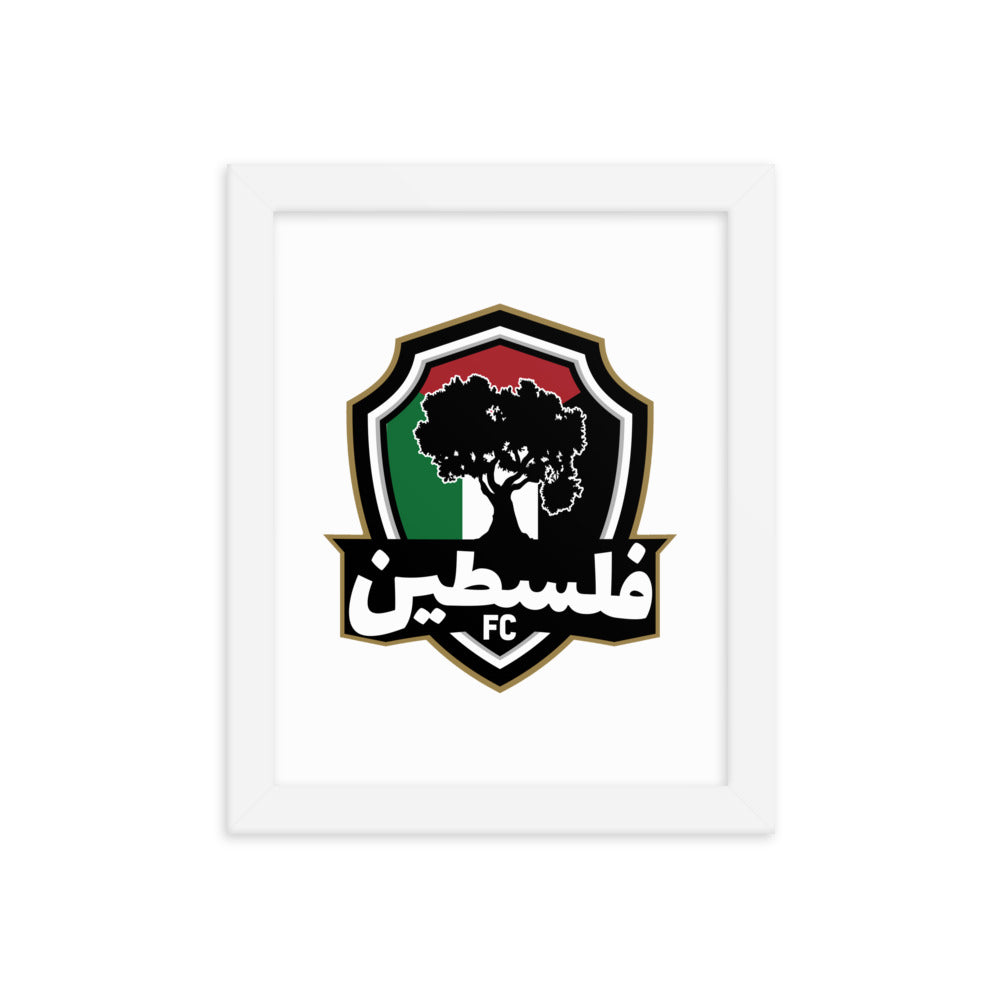 palestine jersey framed print