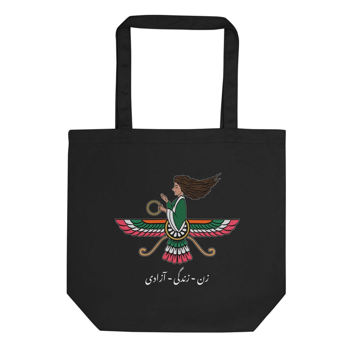 Iranian Farvahar Woman Life Freedom - Tote Bag - Native Threads Palestine clothing