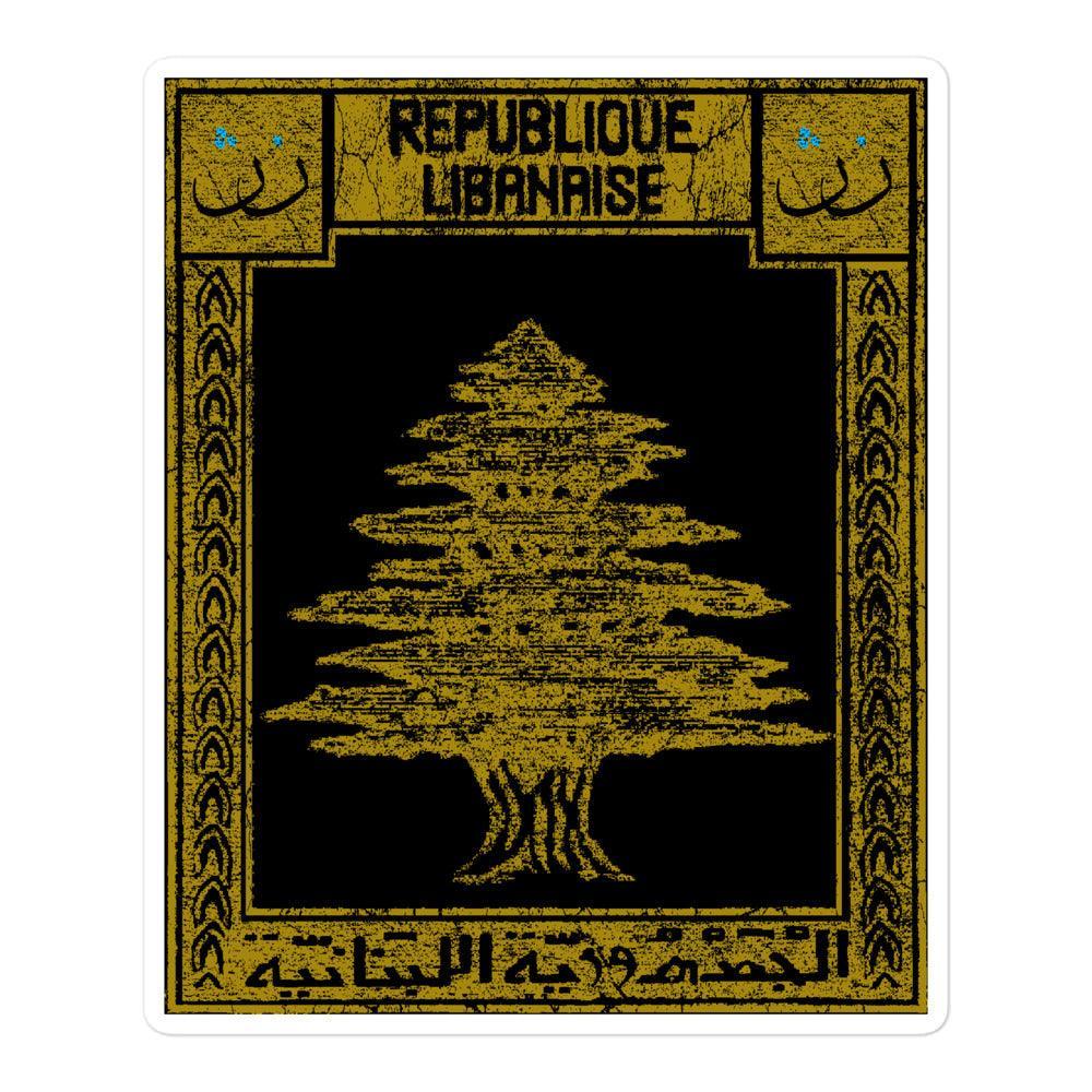 Lebanon Postcard - Sticker - Native Threads Palestine clothing