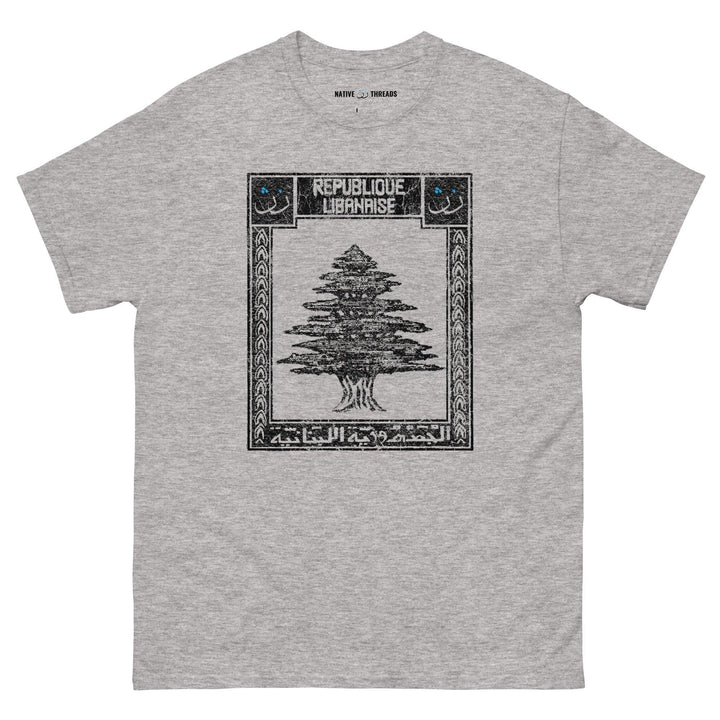 Lebanon Postcard - T Shirt - Native Threads Palestine clothing