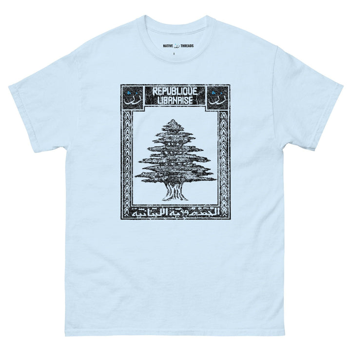 Lebanon Postcard - T Shirt - Native Threads Palestine clothing