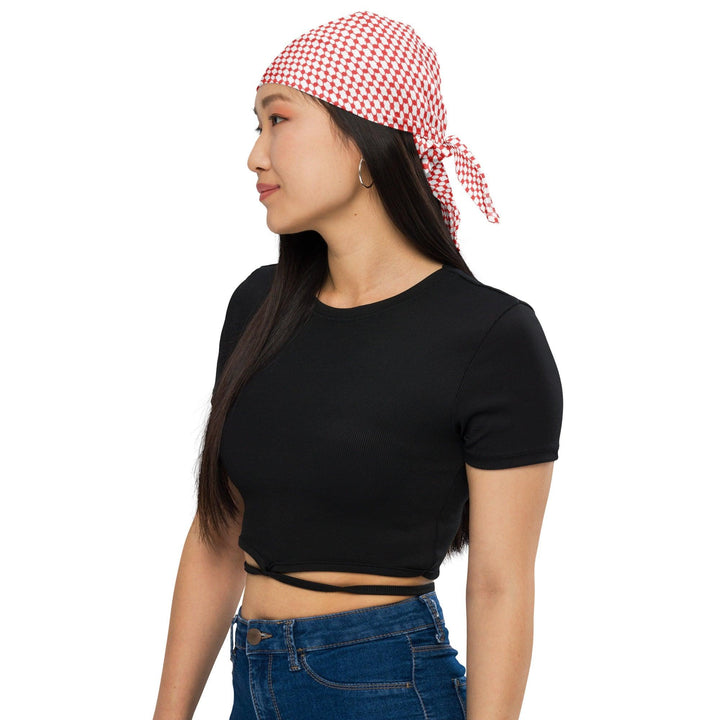 Palestine Keffieye (also kufiya or keffeiyah) Bandana