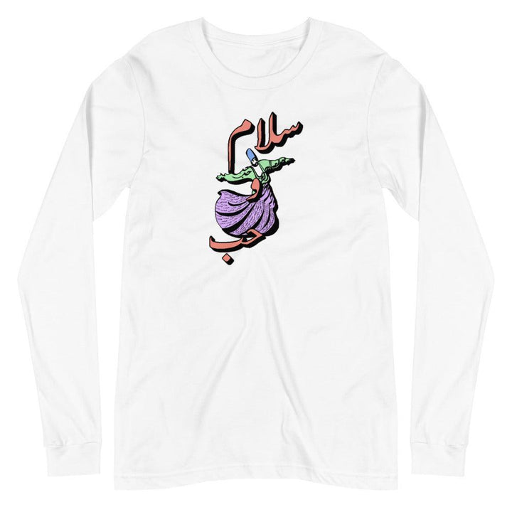 Peace and Love - Long Sleeve - Native Threads Palestine clothing