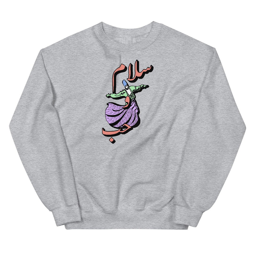 Peace and Love - Sweater - Native Threads Palestine clothing