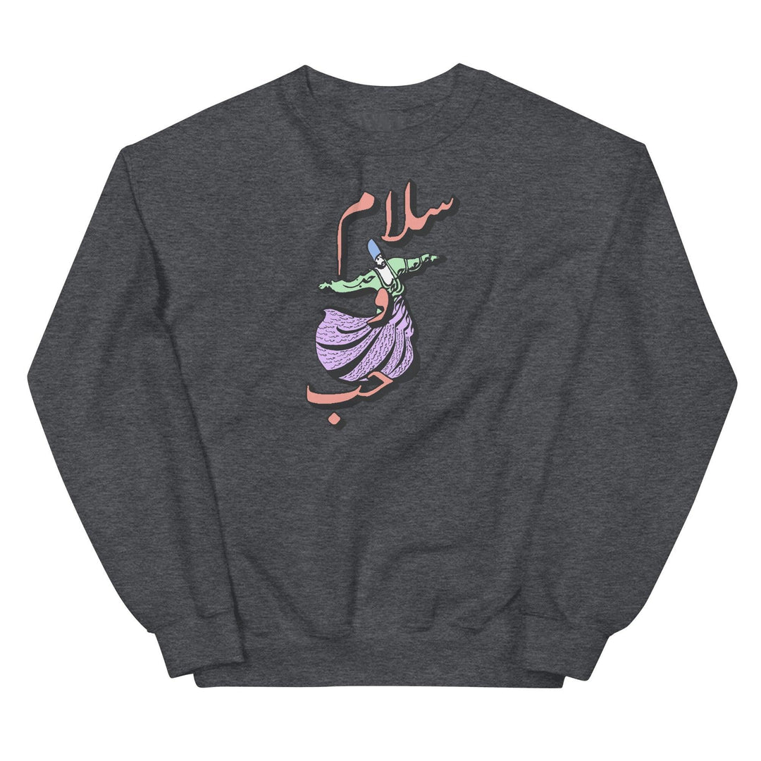 Peace and Love - Sweater - Native Threads Palestine clothing