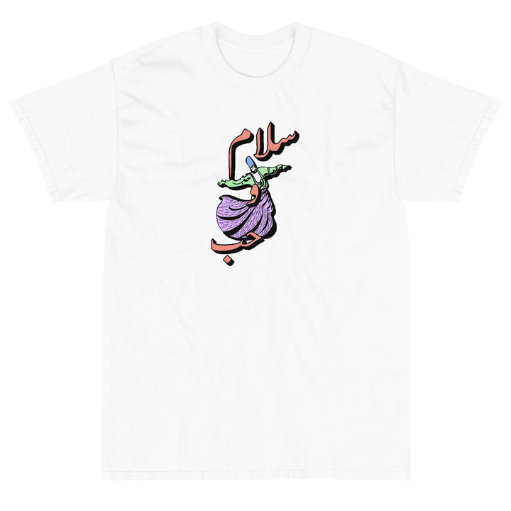 Peace and Love - T Shirt - Native Threads Palestine clothing