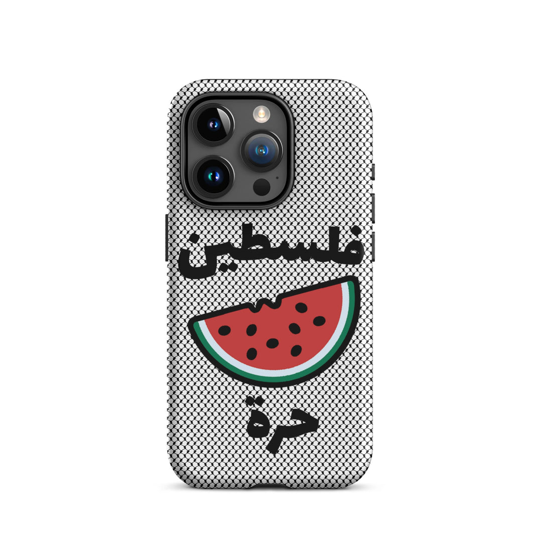 Palestine Watermelon iPhone Case