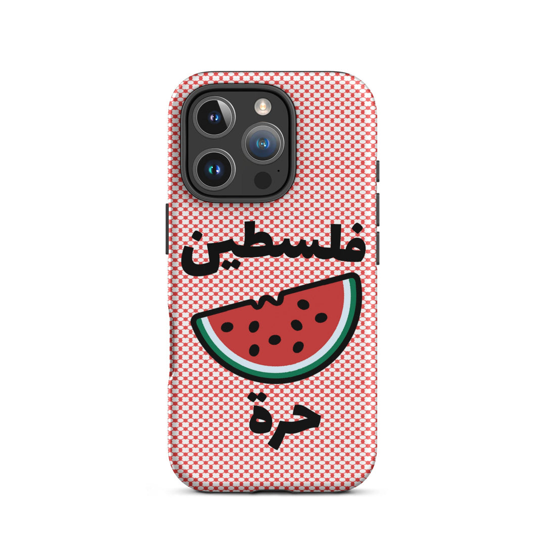 Palestine Watermelon iPhone Case