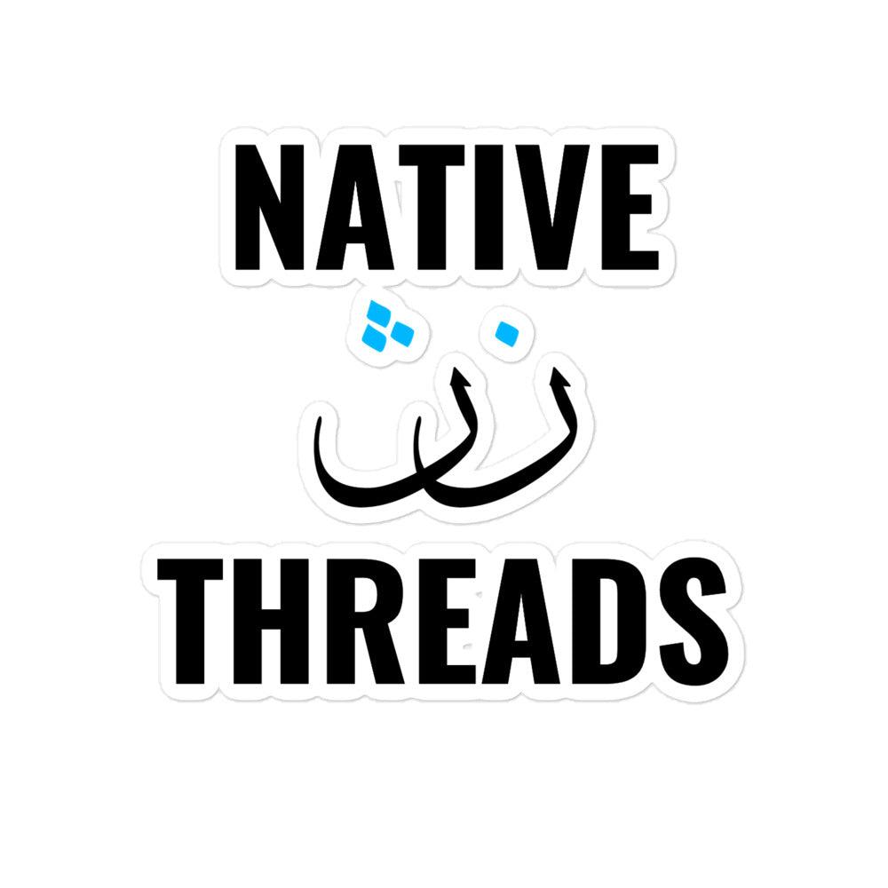 Native Threads - Sticker - Native Threads