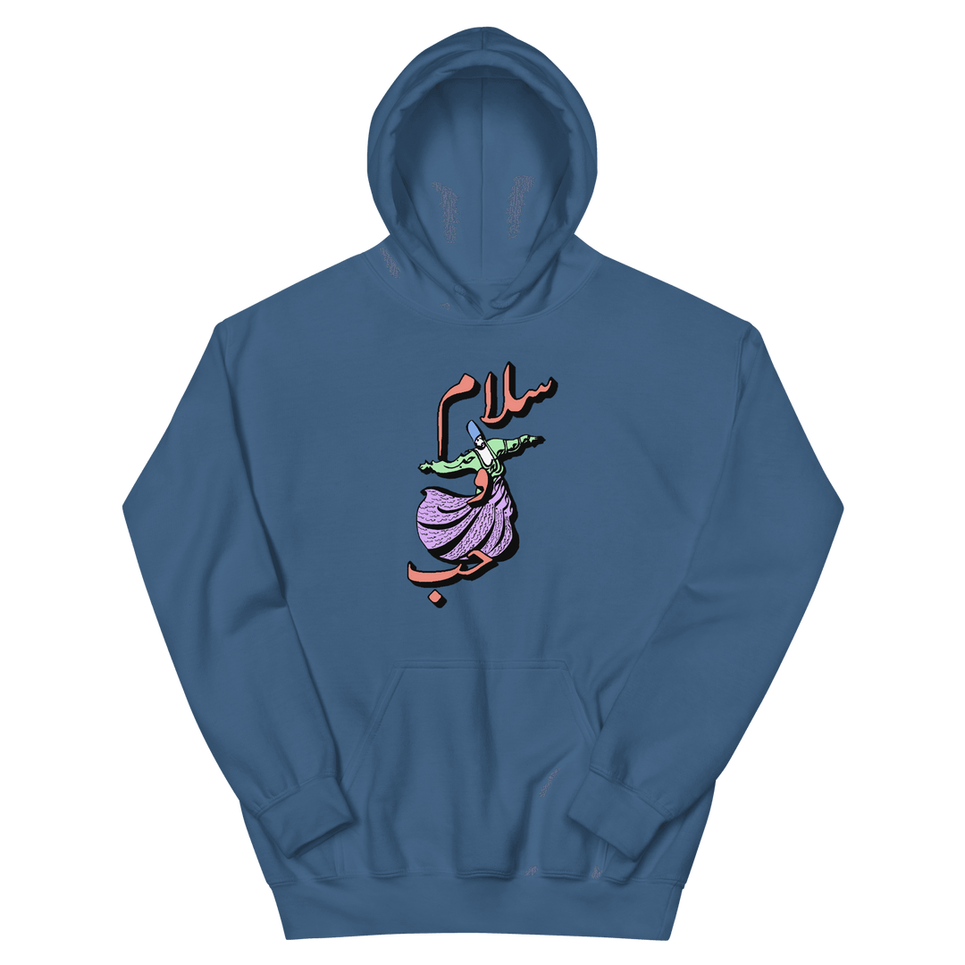 Peace and Love - Hoodie - Native Threads